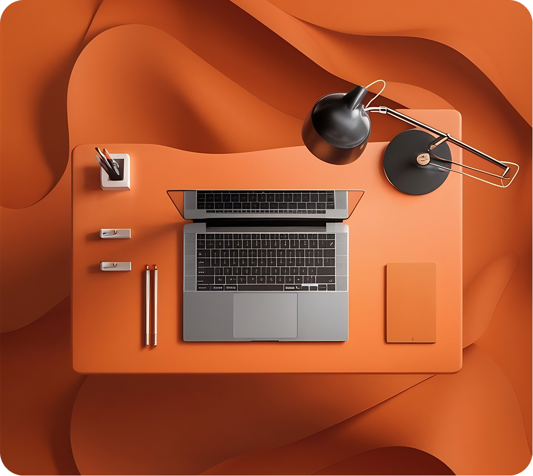 Creative setup workspace