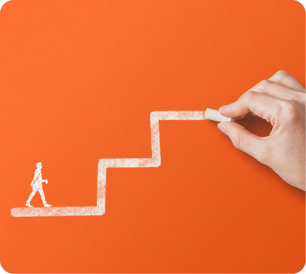 Next steps illustration