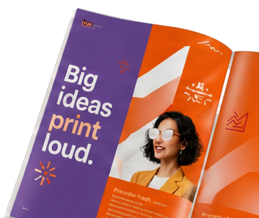 Print Creatives — magazine example